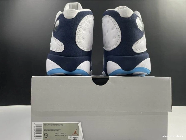 Cheap Blue Powder 414571-144 Jordan 13 Dark Air 0707